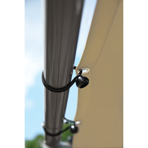 Shelterlogic 10x6 Solano Gazebo Canopy Tan Cover - 22516