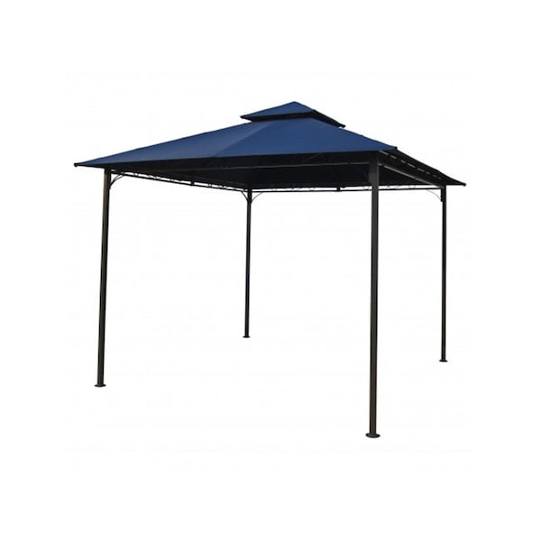 International Caravan Square Vented Canopy Gazebo, Navy - YF-3136B-NV