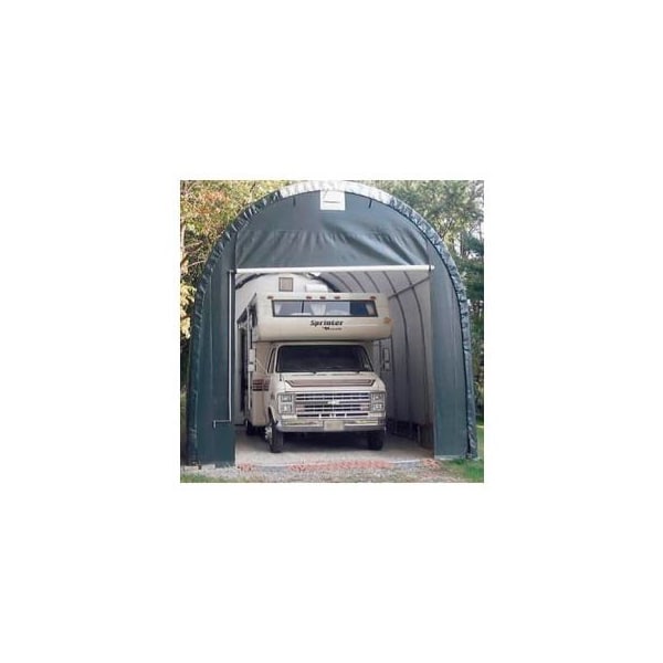 Clearspan SolarGuard Storage Master Building - 14'W x 14'H x 36'L Gray - PB00520R4G