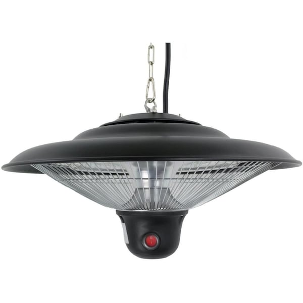 Adornos 1500W Electric Gazebo Heater with LED & Remote, Black - AD2770248