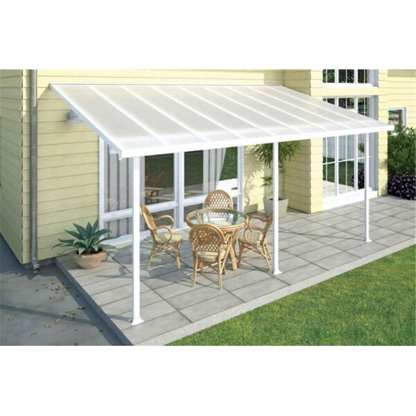 Palram CanopiaFeria Patio Cover - 10 ft. x 20 ft. - White - HG9320