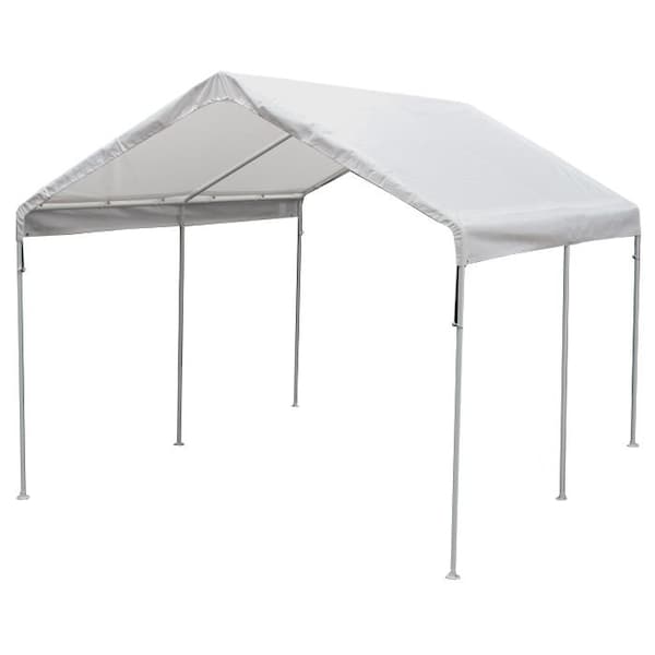 King Canopy Canopy 10ftx13ft, 1 3/8in Steel Frame, 6 Leg, White - C61013PC