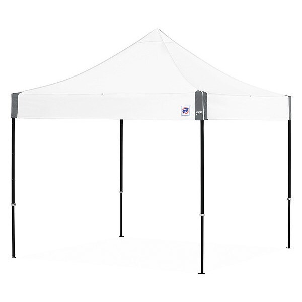 E-Z Up Eclipse Steel Shelter, 10x10 Ft., Black Fr - EC3STL10KFBKTWH