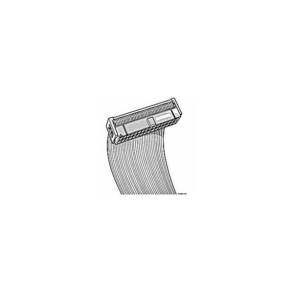 Fci Board Connector, 24 Contact(S), 2 Row(S), Female, Idc Terminal - 66432-124LF
