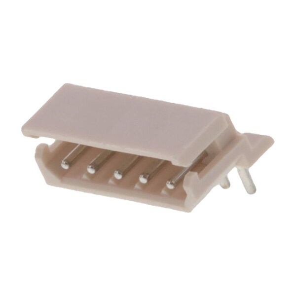 Molex Board Connector, 13 Contact(S), 1 Row(S), Male, Right Angle, 0.098 Inch Pitch, Solder Terminal,  - 22057135