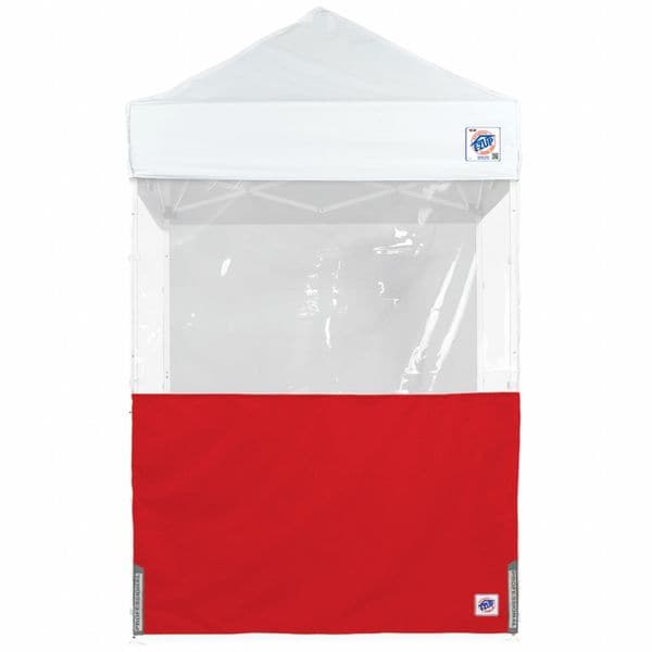 E-Z Up Panorama Sidewall, Red, 5 ft W, 5 ft H - SW3P5TCRD