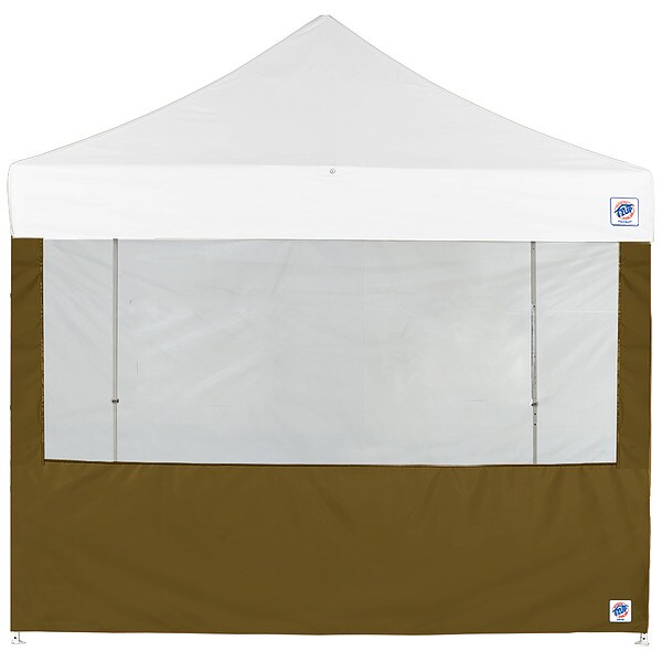 E-Z Up Food Booth Sidewall, Green, 8 ft W, 8 ft H - SW3FB8FXTOD