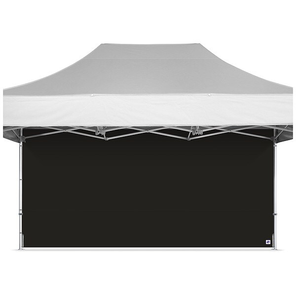 E-Z Up Professional Sidewall, Black, 15 ft H - SWP3FXT15BK