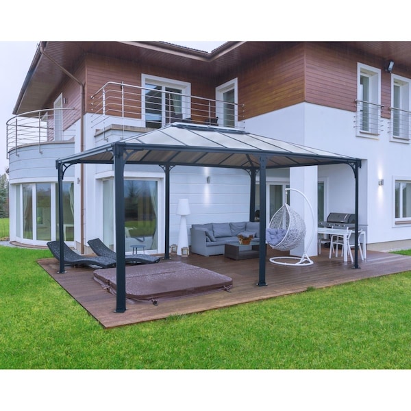 Palram - Canopia  Martinique 12 x 16 ft. Garden Gazebo - HG9171