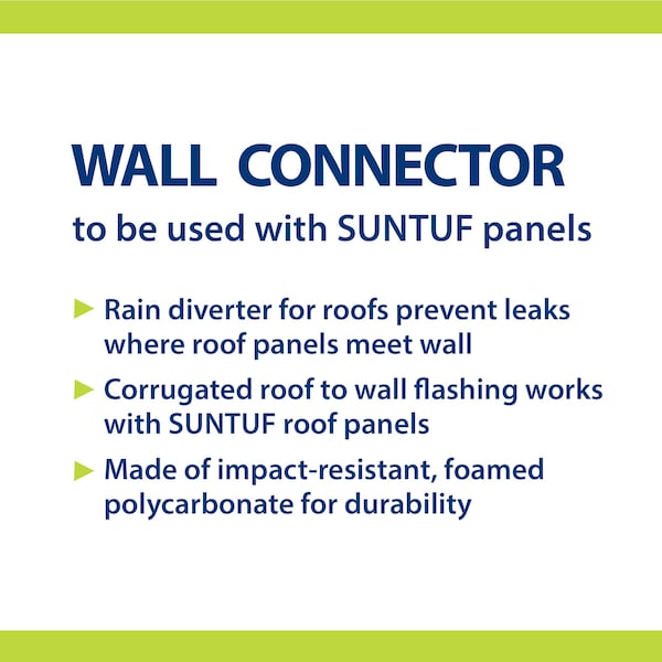Suntuf GRECA 76 PC-W.CONN W.OPAL 50in, 5PK - 706962