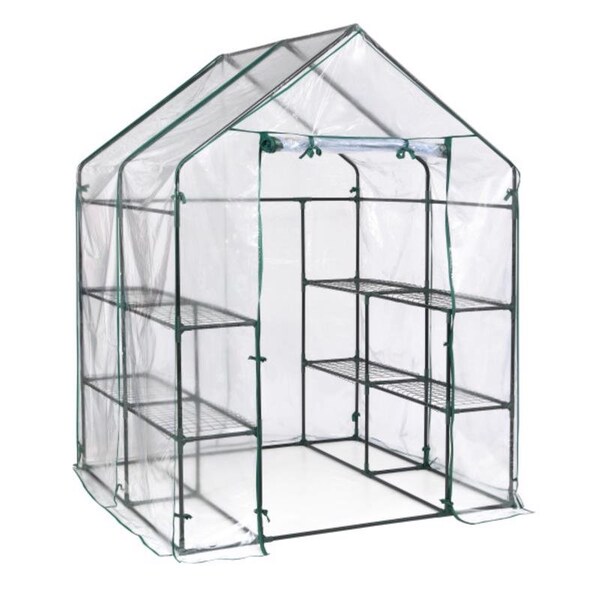 Miracle-Gro Miracle-Gro Clear 56 in. W X 56 in. D X 76 in. H Greenhouse - 70527