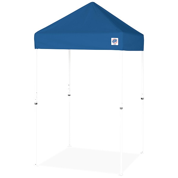 E-Z Up Shelter, Blue, 5 ft W, 5 ft L - VU2STL05KFWHTRB
