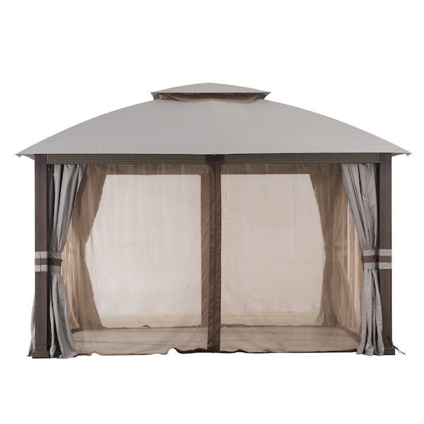 Sunjoy Fiona 11 ft. x 13 ft. 2-tier Gazebo - A101013004