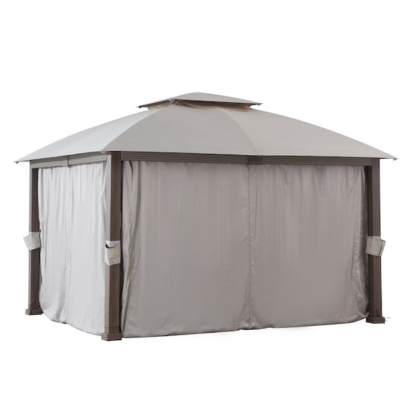 Sunjoy Fiona 11 ft. x 13 ft. 2-tier Gazebo - A101013004