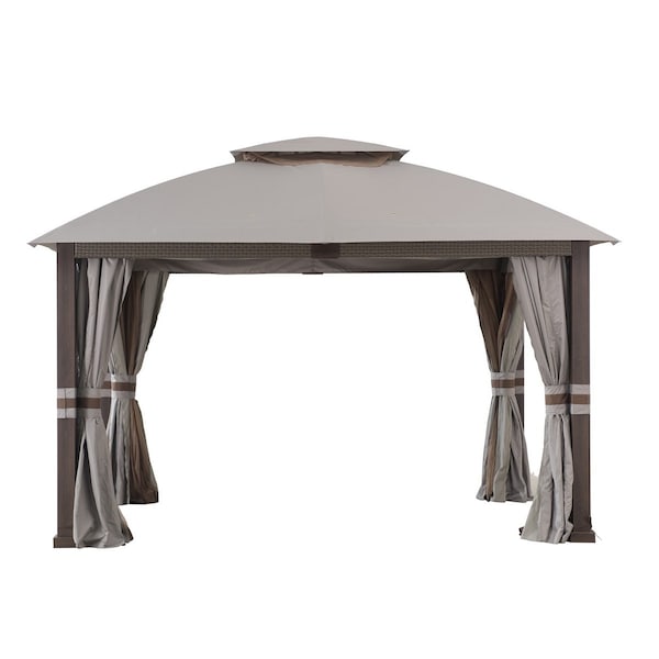 Sunjoy Fiona 11 ft. x 13 ft. 2-tier Gazebo - A101013004
