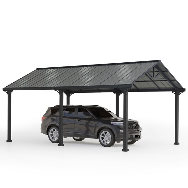 Sunjoy 20 ft. x 12 ft. Pritchard Carport - A110000400
