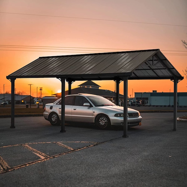 Sunjoy 20 ft. x 12 ft. Pritchard Carport - A110000400