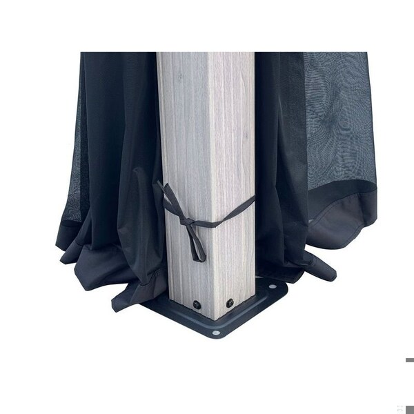 Gazebo Penguin Yosemite 10x12 double steel roof gazebom aluminum posts - 41012MR-GP120