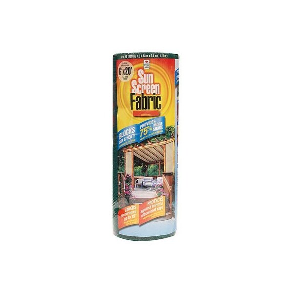 Easy Gardener 6x20 GRN Sun Scr Fabric - 74020PS