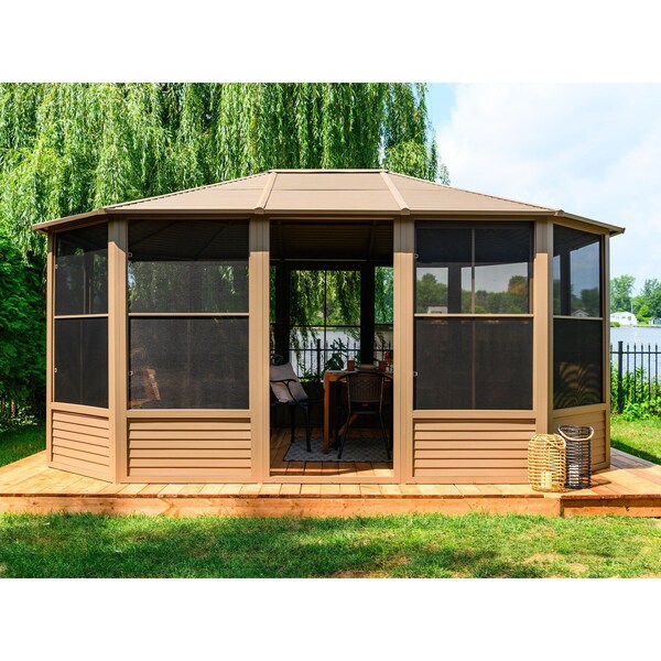 Gazebo Penguin Florence Solarium 12x15 Metal Roof - 41215MR-12