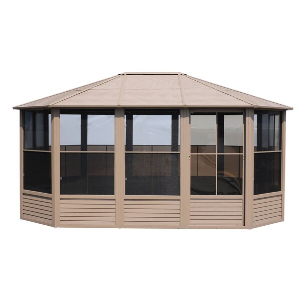 Gazebo Penguin Florence Solarium 12x15 Metal Roof - 41215MR-12