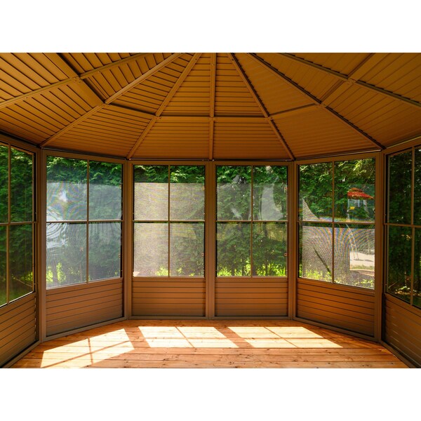 Gazebo Penguin Florence Solarium 12x15 Metal Roof - 41215MR-12