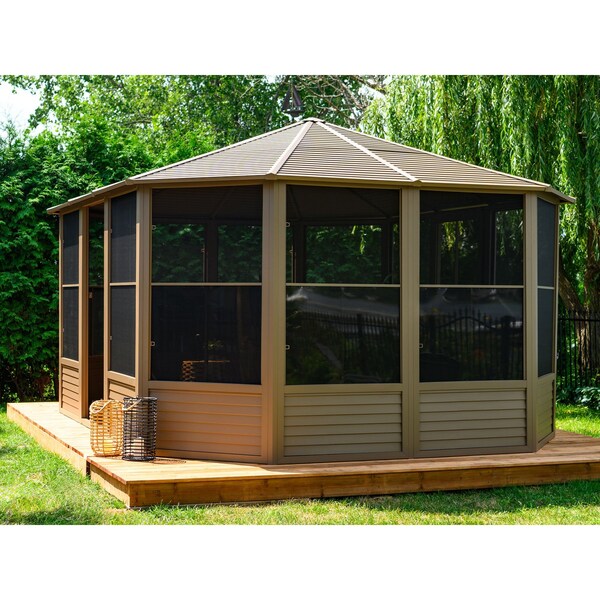 Gazebo Penguin Florence Solarium 12x15 Metal Roof - 41215MR-12