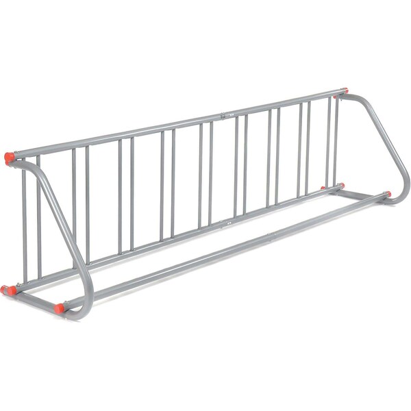 Global Industrial 111L All-Steel Grid Rack, 9 Bikes, Powder Coated Steel - 652771