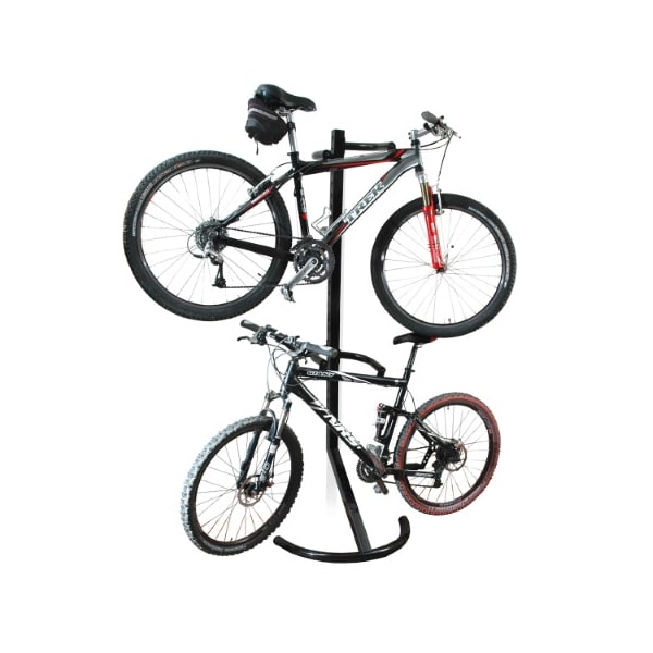 Leisure Sports 1107 Leisure Sports Gravity Bike Stand Bicycle Rack for Storage or Display, Holds Two Bicycles - 312415QQM