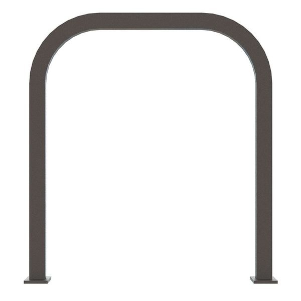 Madrax Bike Rack, Silver, 34" H, Holds (2) Bikes - QS-UX200-SF-G
