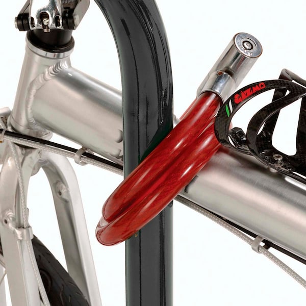 Global Industrial U-Rack Bike Rack, Black, Below Ground Mount, 2-Bike Capacity - 442804GBK