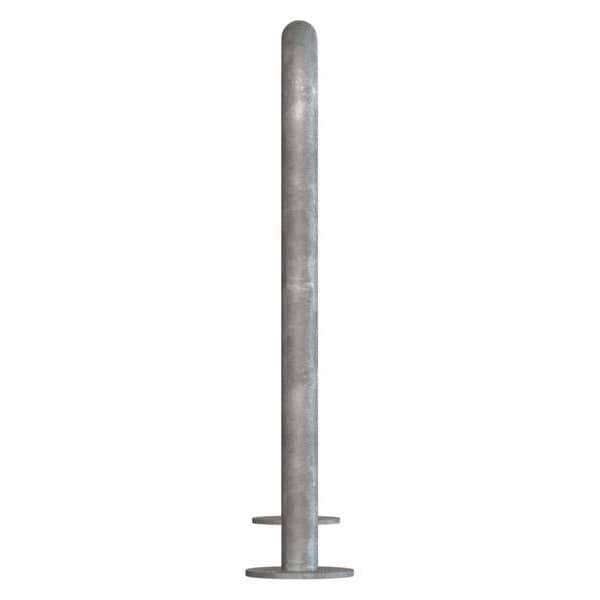 Madrax Bike Rack, Galv, (7)Bikes, 36 in. H, 3 in. W - QS-H36-7-SF-G