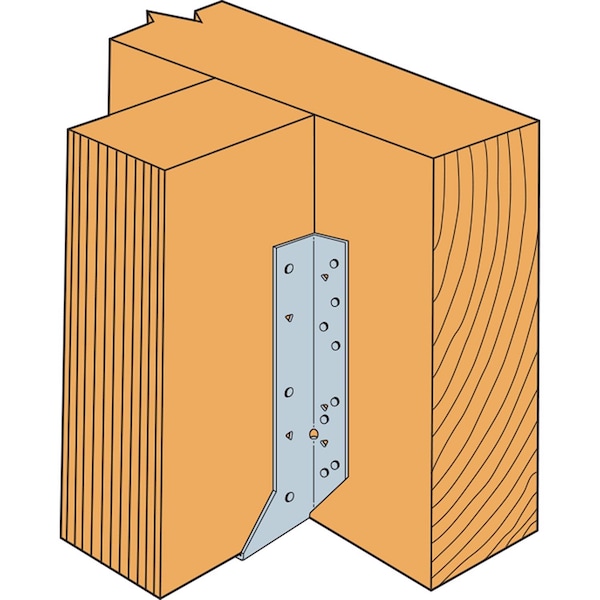 Simpson Strong-Tie Simpson Strong-Tie 10.37 in. H X 3.56 in. W 14 Ga. Galvanized Steel Joist Hanger - HU412