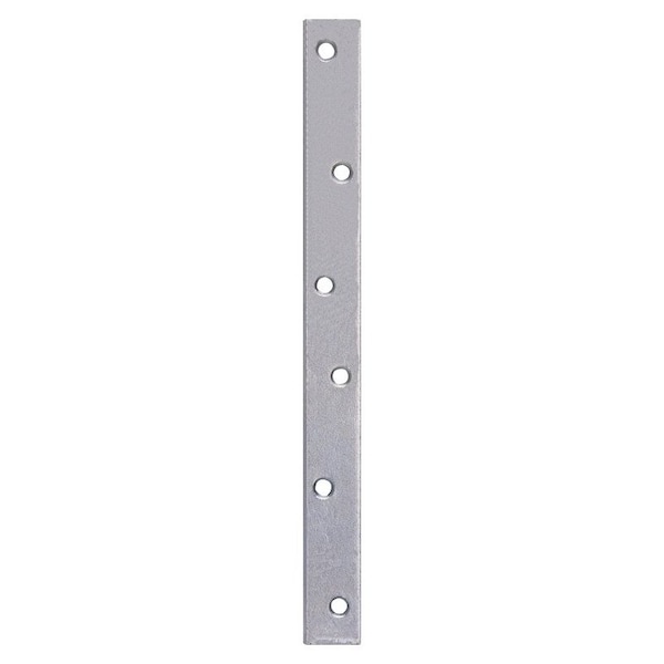Prosource Mending Plate, 12 in L, 1-1/8 in W, Steel, Screw Mounting - MP-Z12-013L