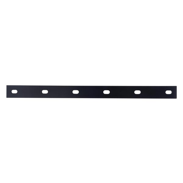 Hampton Hampton 1/4 in. H X 1.5 in. W X 20 in. L Black Steel Mending Plate - 02-3411-561
