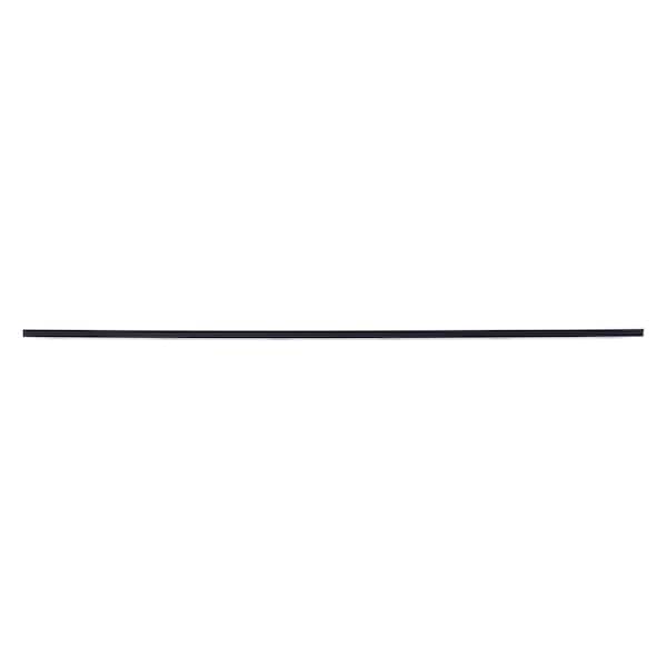 Hampton Hampton 1/4 in. H X 1.5 in. W X 20 in. L Black Steel Mending Plate - 02-3411-561