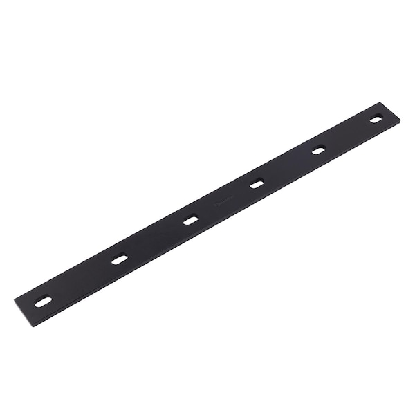 Hampton Hampton 1/4 in. H X 1.5 in. W X 20 in. L Black Steel Mending Plate - 02-3411-561