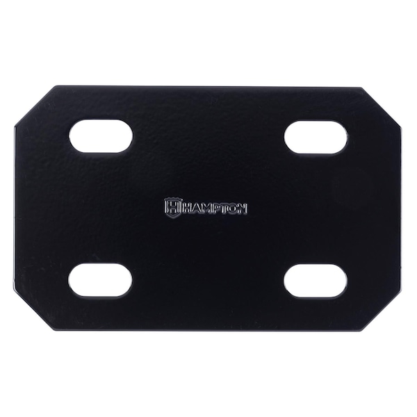Hampton Hampton 1/8 in. H X 3 in. W X 4.75 in. L Black Steel Mending Plate - 02-3411-503