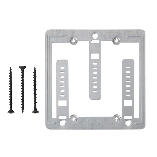 Winnie Industries Communication Mounting Braket 1/2in. to 5/8in. , 2 Gang, 100PK - WCMB-2