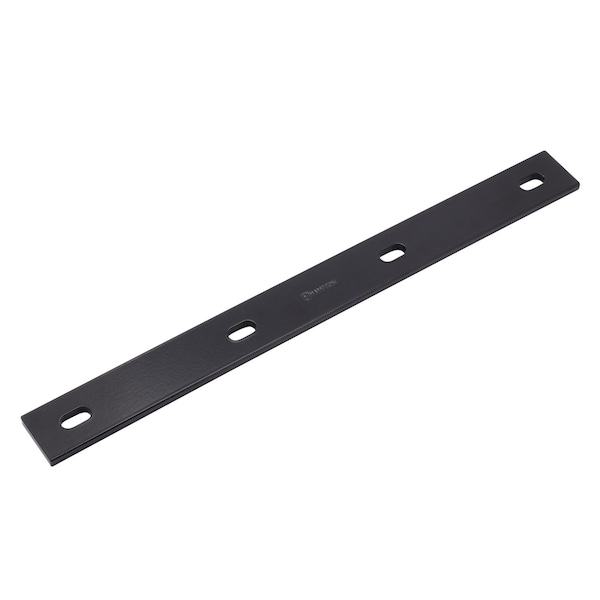 Hampton Hampton 1/4 in. H X 1.5 in. W X 16 in. L Black Steel Mending Plate - 02-3411-555