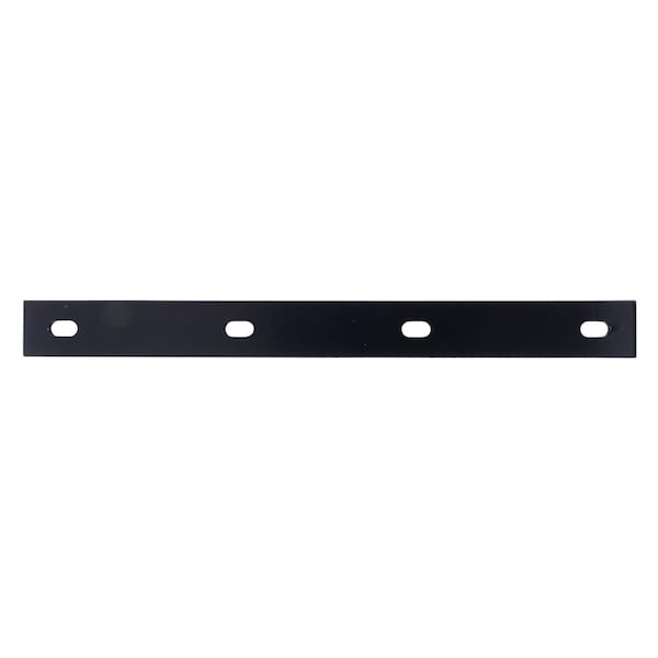 Hampton Hampton 1/4 in. H X 1.5 in. W X 16 in. L Black Steel Mending Plate - 02-3411-555