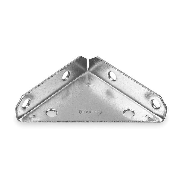 Zoro Select Heavy Duty Corner Brace, 3 Wx3 In L - 1WDD2