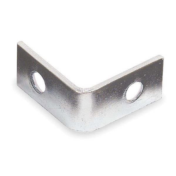Zoro Select Corner Brace, Zinc, 1/2 W x 3/4 In L - 1WDD4