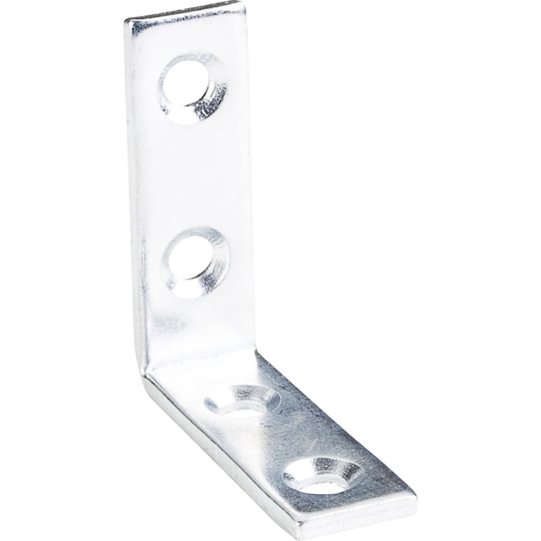 Hardware Resources 1-1/2"x1-1/2" Zinc Plated Corner Brace - 9212