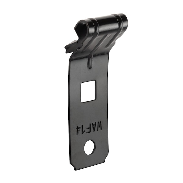 Winnie Industries Z Purlin Angled Flange Clip: 1/16in.-1/4in. Purlin/Beam/Flange, 100PK - WAF14