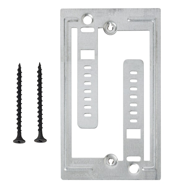 Winnie Industries Communication Mounting Braket 1/2in. to 5/8in., 1 Gang, 100PK - WCMB-1