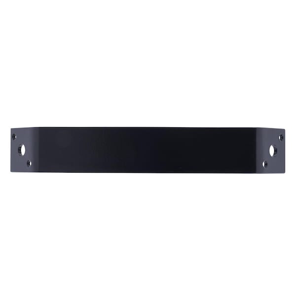 Hampton Hampton 9.3 in. H X 1.5 in. W X 1/8 in. D Black Steel Inside Strap Brace - 02-3411-650