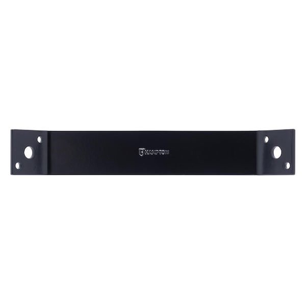 Hampton Hampton 9.3 in. H X 1.5 in. W X 1/8 in. D Black Steel Inside Strap Brace - 02-3411-650