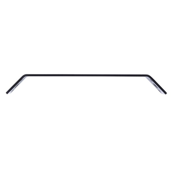 Hampton Hampton 9.3 in. H X 1.5 in. W X 1/8 in. D Black Steel Inside Strap Brace - 02-3411-650