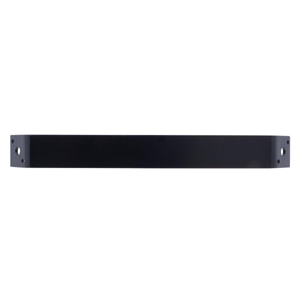 Hampton Hampton 13.3 in. H X 1.5 in. W X 1/8 in. D Black Steel Inside Strap Brace - 02-3411-657
